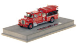 1:50 scale model of FDNY 1969 Mack® R Pumper - Engine 91-2