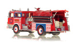 1:50 scale model of FDNY 1970 Mack® CF Pumper - Bicentennial Engine 9