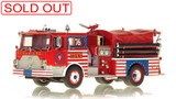 1:50 scale model of FDNY 1970 Mack® CF Pumper - Bicentennial Engine 9