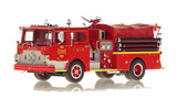 1:50 scale model of FDNY 1970 Mack® CF Pumper - Engine 33