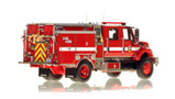 1:50 scale model of CAL FIRE Wildland HME 34C Type 3 on International 7400 4x4