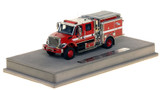 1:50 scale model of CAL FIRE Wildland HME 34C Type 3 on International 7400 4x4