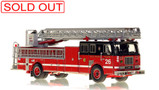 1:50 scale model of Chicago Fire Department Truck 26