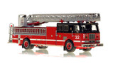1:50 scale model of Chicago Fire Department Truck 32