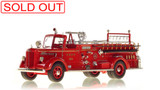 1:50 scale model of FDNY 1947 Mack® L Pumper - Engine 289