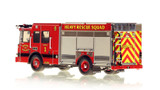 1:50 scale model of Detroit Fire Department HME Heavy Rescue Squad 1