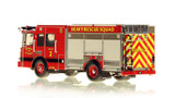 1:50 scale model of Detroit Fire Department HME Heavy Rescue Squad 2