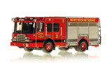 1:50 scale model of Detroit Fire Department HME Heavy Rescue Squad 3