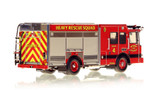 1:50 scale model of Detroit Fire Department HME Heavy Rescue Squad 4
