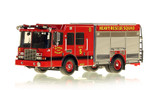 1:50 scale model of Detroit Fire Department HME Heavy Rescue Squad 5