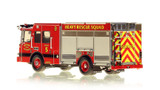 1:50 scale model of Detroit Fire Department HME Heavy Rescue Squad 5
