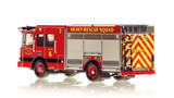 1:50 scale model of Detroit Fire Department HME Heavy Rescue Squad 6