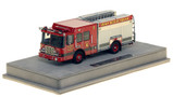 1:50 scale model of Detroit Fire Department HME Heavy Rescue Squad 6