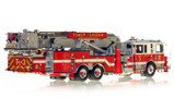 1:50 scale model of Washington D.C. Fire & EMS Tower Ladder 3