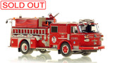 1:50 scale model of FDNY 1980 American LaFrance Engine 160 in Staten Island