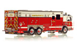 1:50 scale model of D.C. Fire & EMS 2018 Pierce Arrow XT - Hazmat 1