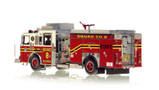 1:50 museum grade scale model of FDNY Squad 8