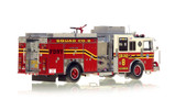 1:50 museum grade scale model of FDNY Squad 8