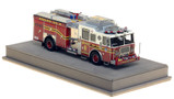 1:50 museum grade scale model of FDNY Squad 8