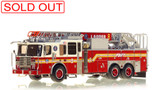 1:50 scale model of FDNY Ladder 8