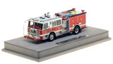 1:50 scale model of DC Fire & EMS Engine 3 - Seagrave Capitol Pumper