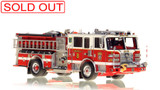 1:50 scale model of Washington D.C. Fire & EMS Pierce Arrow XT Engine 8 - Lincoln Park