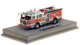 1:50 scale model of Washington D.C. Fire & EMS Pierce Arrow XT Engine 16 - Franklin Square