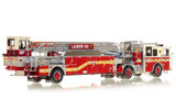 1:50 scale model of FDNY Ladder 106