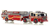 1:50 scale model of FDNY Ladder 106