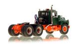 1:50 scale model of Mack® R Tandem Axle Tractor - Green over Orange
