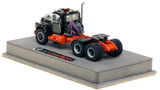 1:50 scale model of Mack® R Tandem Axle Tractor - Black over Orange