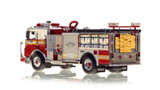 1:50 scale model of FDNY Satellite 1 - 2002 Mack® MR/Saulsbury Hose Wagon