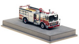 1:50 scale model of FDNY Satellite 1 - 2002 Mack® MR/Saulsbury Hose Wagon