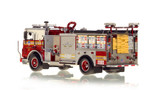 1:50 scale model of FDNY Satellite 2 - 2006 Mack® MR/Ferrara Hose Wagon