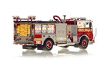 1:50 scale model of FDNY Satellite 4 - 2006 Mack® MR/Ferrara Hose Wagon
