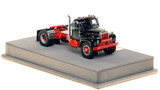 1:50 scale model of Mack® B-61 Single Axle Tractor - Black over Red