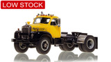 1:50 scale model of Mack® B-61 Single Axle Tractor - Yellow over Black