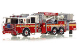 1:50 scale model of Fire Department City of New York Tower Ladder 1 - Manhattan (updated)