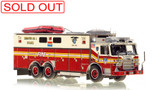 1:50 scale model of FDNY Pierce Arrow XT Rescue 1 - Manhattan