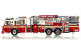 1:50 scale model of Fire Department City of New York Tower Ladder 18 - Manhattan