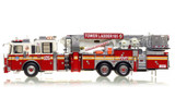 1:50 scale model of Fire Department City of New York Tower Ladder 105 - Brooklyn