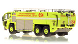 1:50 scale model of Chicago O'Hare Oshkosh 6x6 Striker 3000 - ARFF 654