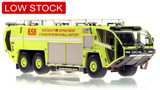 1:50 scale model of Chicago O'Hare Oshkosh 6x6 Striker 3000 - ARFF 658