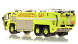 1:50 scale model of Chicago Midway Oshkosh 6x6 Striker 3000 - ARFF 651