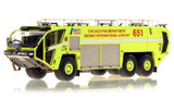 1:50 scale model of Chicago Midway Oshkosh 6x6 Striker 3000 - ARFF 651