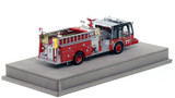 1:50 scale museum grade replica of Chicago Fire Department E-One Hurricane Engine 77