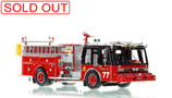 1:50 scale museum grade replica of Chicago Fire Department E-One Hurricane Engine 77