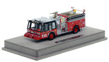 1:50 scale museum grade replica of Chicago Fire Department E-One Hurricane Engine 112