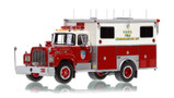 1:50 scale model of FDNY 1985 Mack R/Saulsbury Field Communications