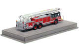 1:50 scale model of Chicago Fire Department 2000 Pierce Dash 100' Aerial - Truck 47